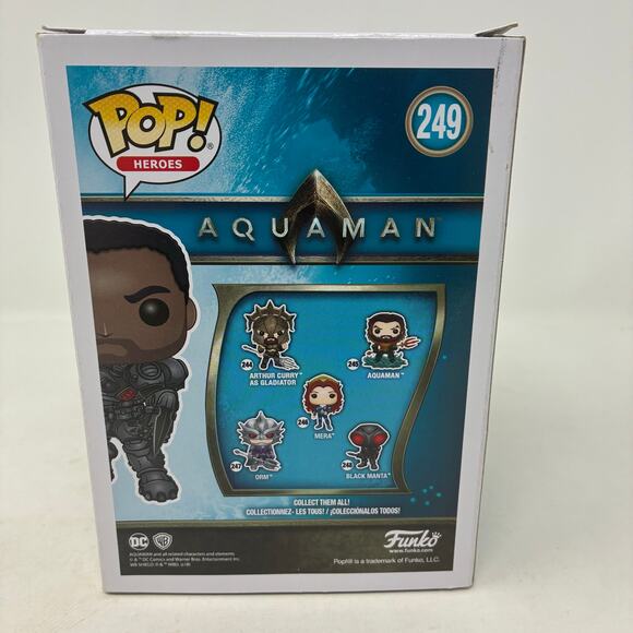 Rare Funko POP Aquaman Black Manta #249 Regal Cinemas Exclusive - Picture 6 of 10